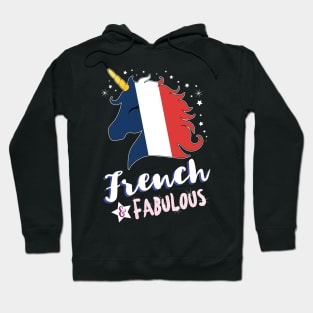 French & Fabulous Unicorn Hoodie